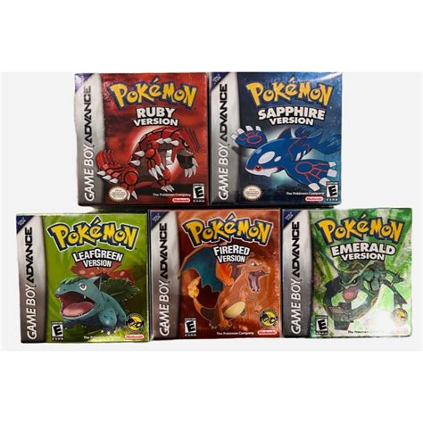 download gba pokemon|Gameboy Advance Pokémon Collection : Nintendo Inc. And The .